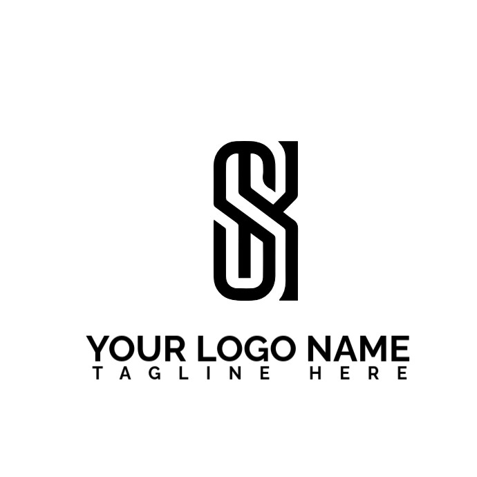 SK logo design| Company logo template